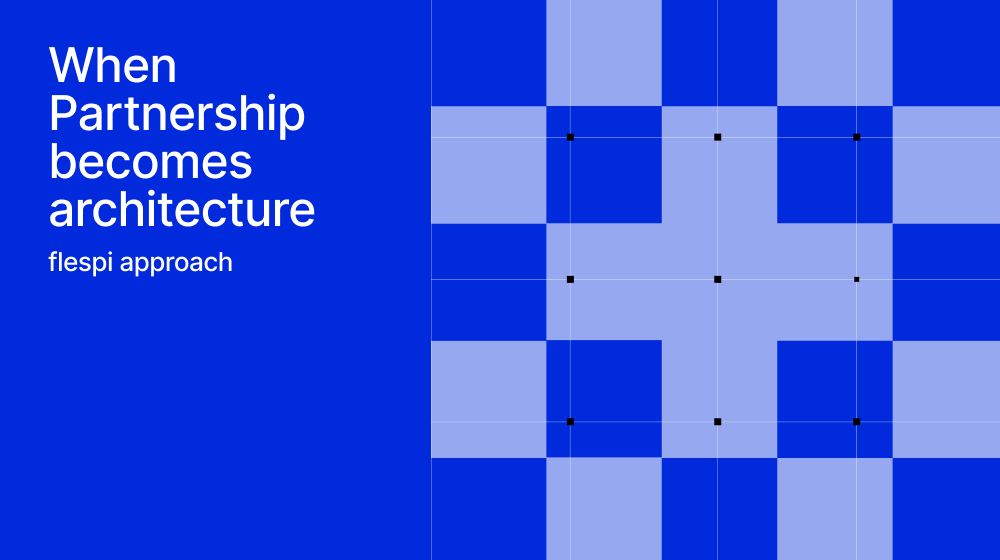 Partnership as architecture: The flespi approach