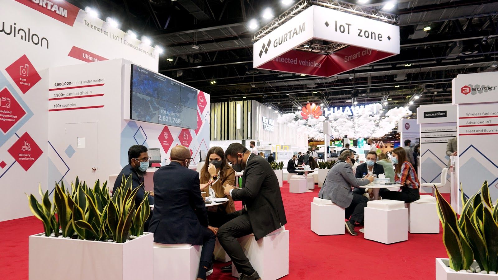 Gurtam IoT-zone at GITEX 2020